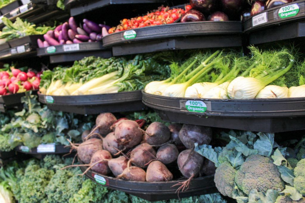 Kingma's Market offers organic produce year round.