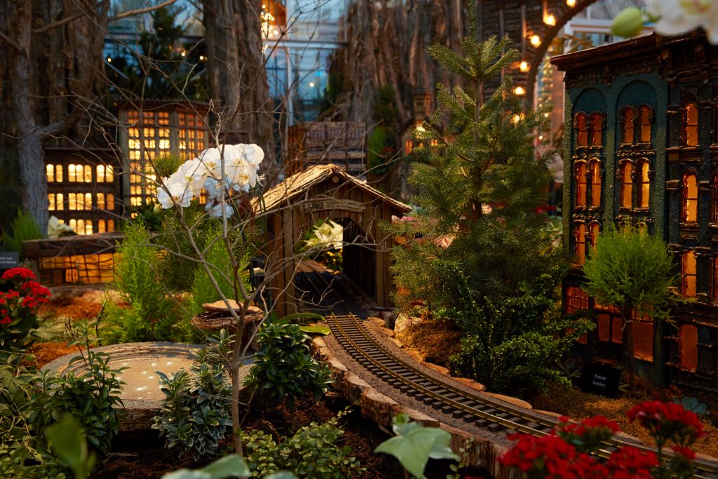 Frederik Meijer Gardens transforms into a winter wonderland for the holiday season.