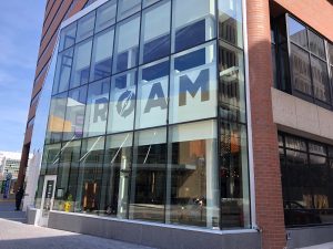 Roam is located across from DeVos Place and DeVos Performance Hall.