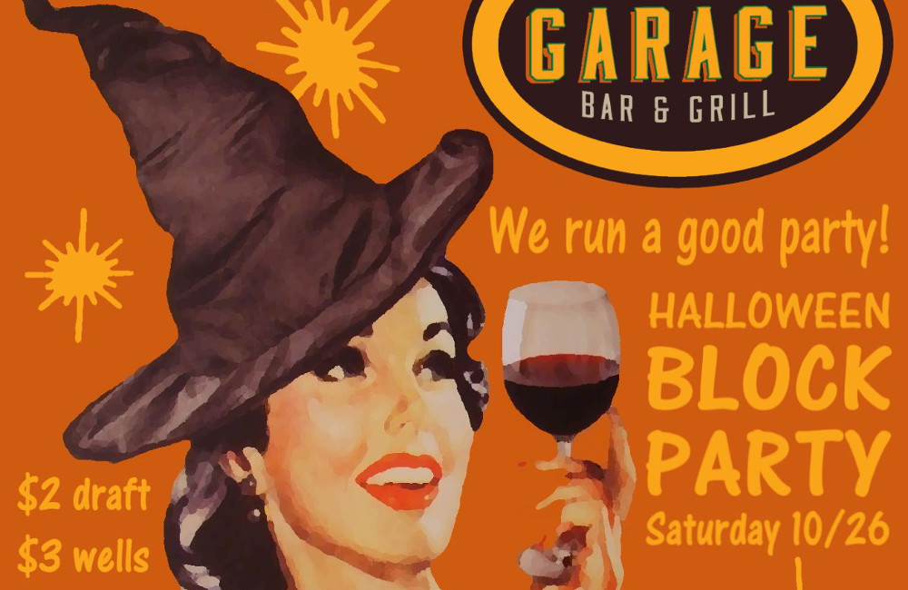 Garage Bar hosting Halloween Block Party Grand Rapids Magazine