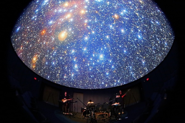Music and visuals collide in interstellar harmony